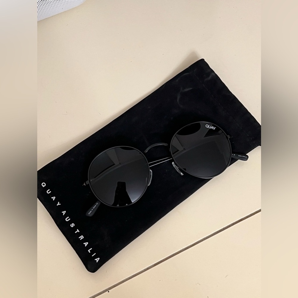 Quay Australia Black Sunglasses